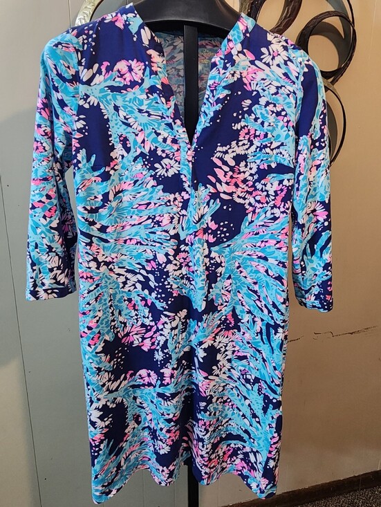Lilly Pulitzer Dresses & Skirts - Lily Pulitzer Long Sleeve Cotton Dres